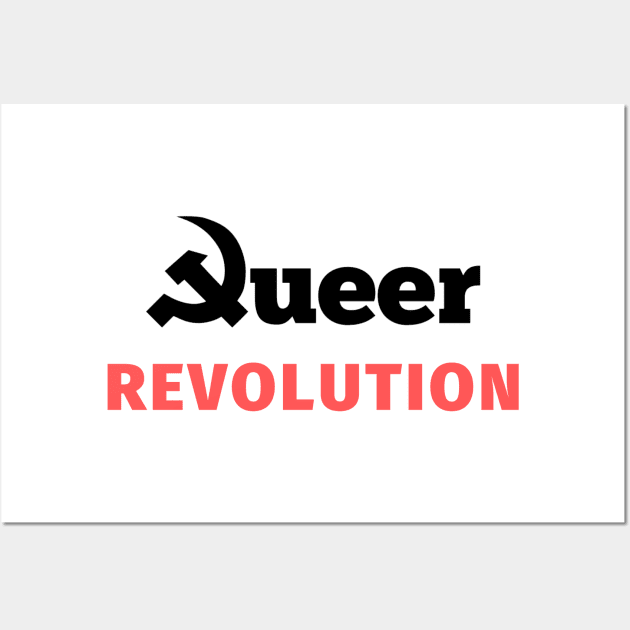 Queer revolution Wall Art by IOANNISSKEVAS